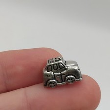 Genuine Pandora Silver Taxi Travel Car Charm  #2804Z