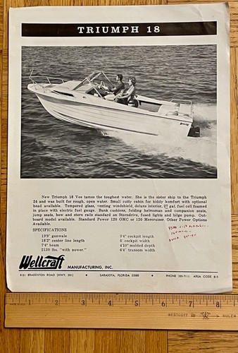 Vintage wellcraft triumph - wellcraft, 18