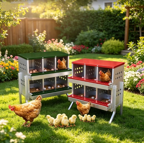 Compartment chicken nest - chicken,