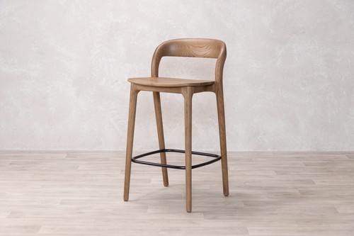 Solid oak scandi style bar - oak,