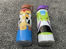 Disney Store Buzz Woody Toy Story Funko Water Bottle Travel Cup