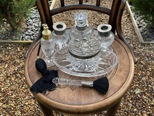 Royal Brierley Honeysuckle Dressing Table Set