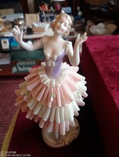 Dresden Lace Porcelain figurine ballerina