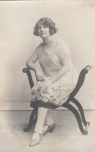 Postcard studio portrait - postcard,