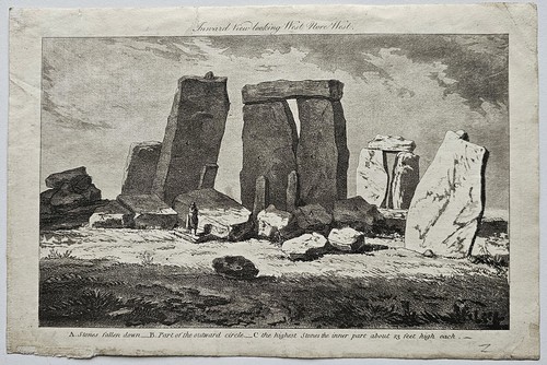 Stonehenge inward looking west - inward,