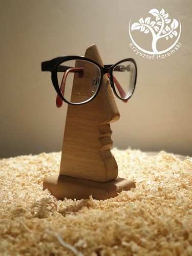 Oak wooden nose shaped - oak, /