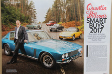 CC 2017 magazine article JENSEN INTERCEPTOR, LOTUS ELAN, SAAB 900 TURBO CARLSSON