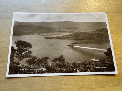 Postcard kyles bute - of, near