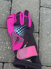 OMP KK02744E  KS-4 KS4 KART GLOVES - PURPLE/BLACK - child 