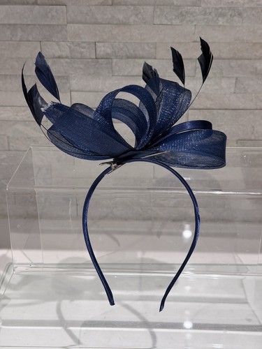 Debenhams navy blue sinamay - debenhams,