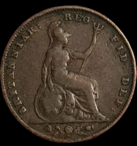 1847 queen victoria - victoria, farthing