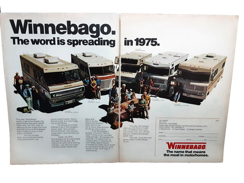 1974 1975 winnebago print - 1974,
