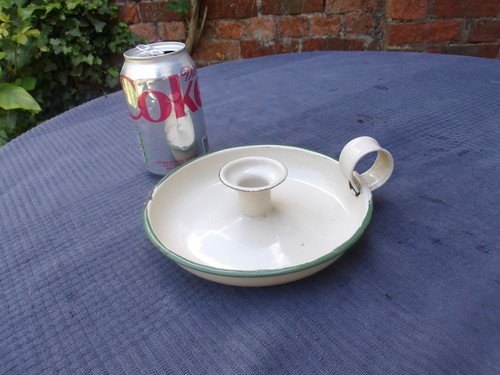 Vintage enamel bed - go,