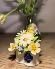 Vintage Royal Doulton Daisy and Daffodils Posy Basket