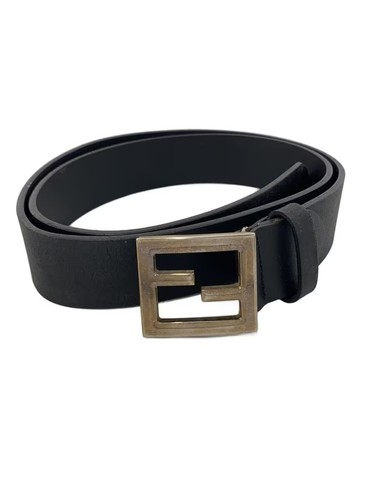 Fendi leather belt black - fendi,