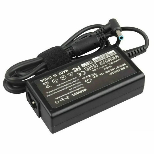 65w laptop charger blue - hp,