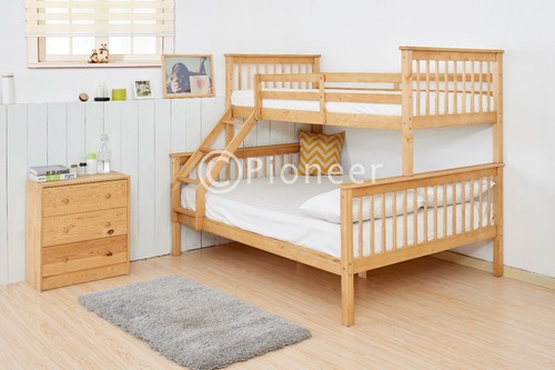 Bunk bed wooden frame - bed,