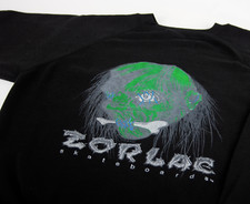 Zorlac Sweatshirt - Craig Johnson Skull Metallica - Original Pushead size L nos