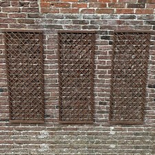 Willow garden trellis panels - willow,