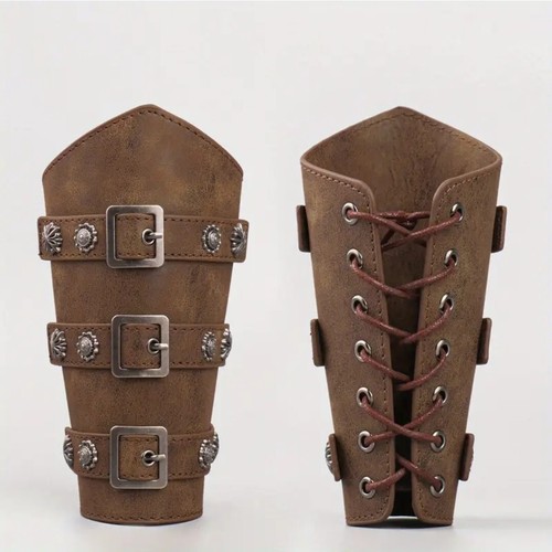 Pair medieval bracers - medieval, bracers,