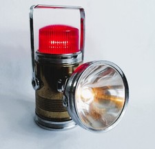 Vintage Super Retro PIFCO Motoring - Flashing Red Dome & Tilting Torch - Working