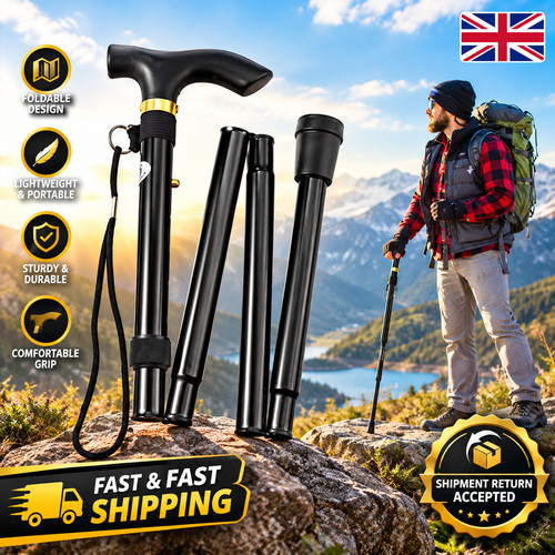 Hiking stick folding - ,