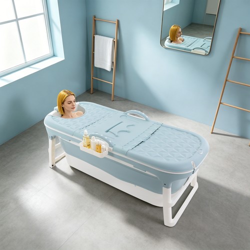Freestanding foldable tub - foldable, for