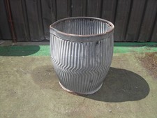 Vintage Galvanised Dolly Tub