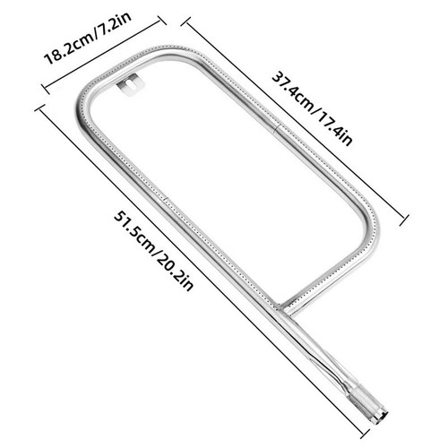 Replacement burner tube for - burner,