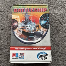 New MB Games to Go ~ Battleship Travel Game ~ Hasbro Board Game NEW