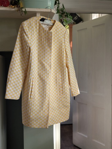 Zara yellow checked short - zara,