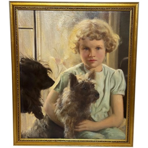 Oil portrait mary with - oil,