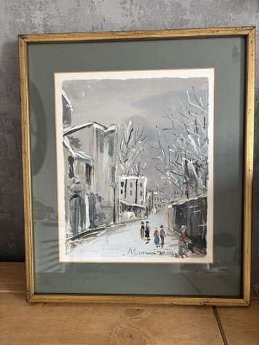 Maurice utrillo water color - maurice,