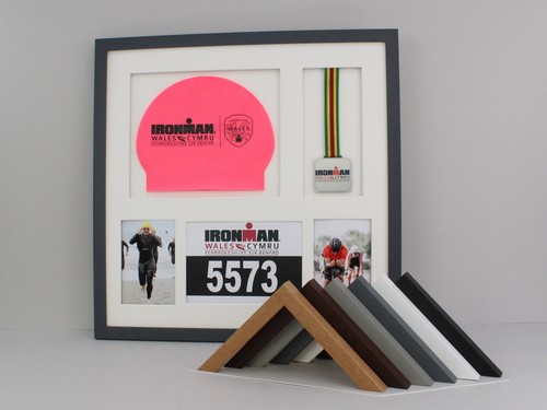 Triathlon display frame for - display,