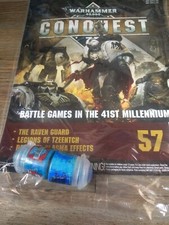 Warhammer 40k Conquest Magazine Issue 57 THE RAVEN GUARD PAINTS BRAND New  Rare
