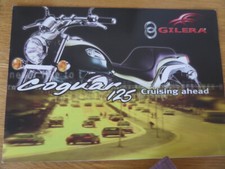 Gilera Coguar 125 Motorcycle Sales Brochure