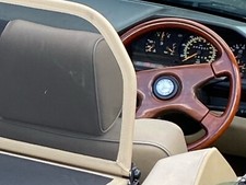 Mercedes Benz W124 E220 E320 Convertible Sports Wooden Steering Wheel (mono)