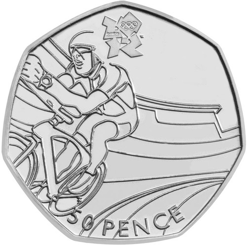 50p cycling 2011 olympic games - 2011,