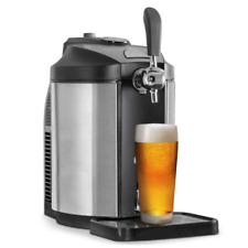 Baridi DH49 Draft Beer Dispenser Tap 5L Mini Keg Bar Pub 4°C Integrated Cooling
