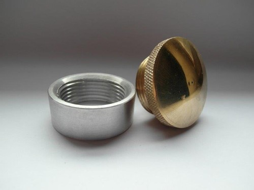 Gas cap brass - gas,