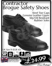 Contractor Brogue Style