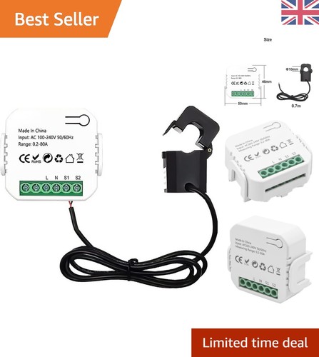Wifi electricity monitor 80a - wifi,