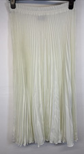 Vintage Pleated Skirt Chiffon