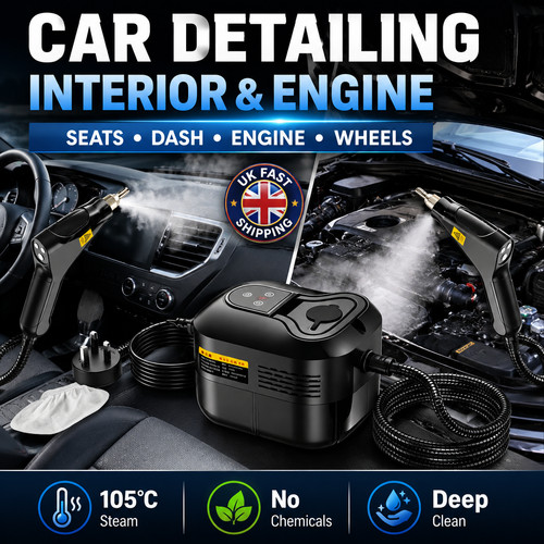 Car steam cleaner interior - steam,