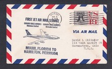 USA 1962 FIRST JET AIRMAIL