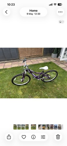 Good condition purple - purple, 24"
