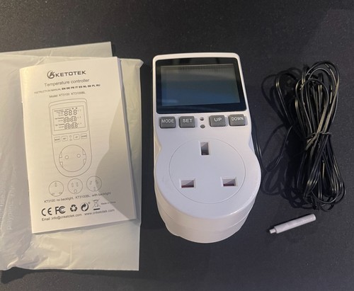 Ketotek digital thermostat - ketotek,