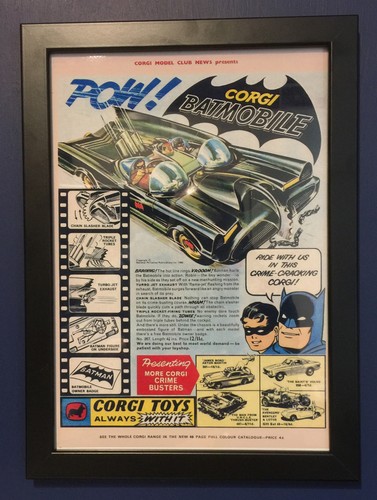 Corgi toys framed 267 batman - toys,