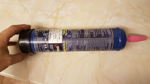 Empty gas cylinder tank bottle - empty,