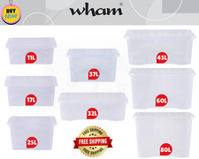 Wham plastic storage - plastic, boxes